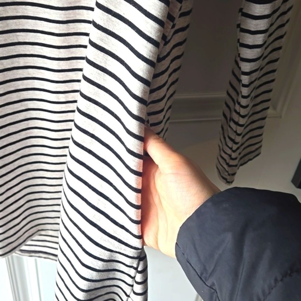 Umgee Long Sleeved Striped Shirt Dress - Picture 5 of 9